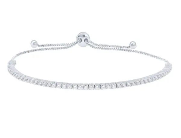 1.00CTW Diamond BOLO Bracelet