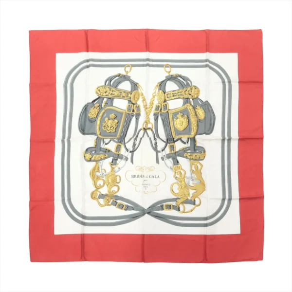 Vintage Hermès "Brides de Gala" Carré 90 Silk Scarf